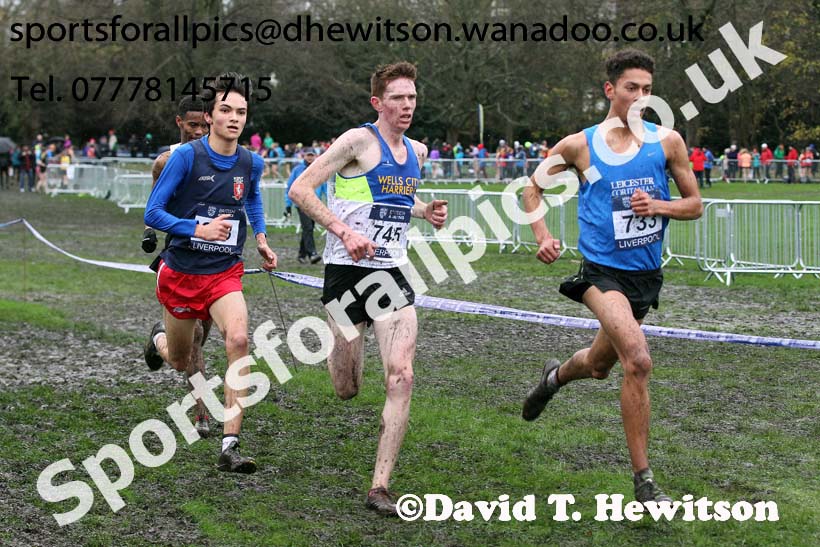 Mens under-20s, British Athletics Liverpool Cross Challenge, Sefton Park, Liverpool. Photo: David T. Hewitson/Sports for All Pics